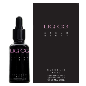 LIQ CG Serum Night 7% Glycolic PEEL Liqpharm - Serum wygładzające na noc - 30 ml