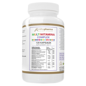 Multiwitamina complex ADEK + Witaminy z grupy B Alto Pharma - 120 kapsułek