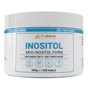 Inositol 100% Alto Pharma - Moc witaminy B8 1000mg - 250g w proszku