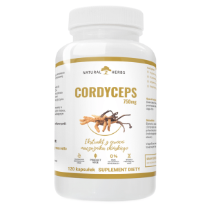 Cordyceps 750 mg Alto Pharma - Wzmacnia odporność - 120 kapsułek