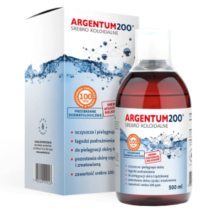 Srebro Koloidalne 100 ppm Argentum 200 Aura Herbals - 500 ml