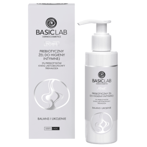 Prebiotyczny żel do higieny intymnej BASICLAB  - Wsparcie dla kobiet - 200 ml
