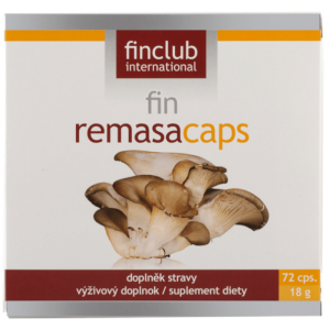 Remasacaps Finclub - Suszony boczniak ostrygowaty - 72 kapsułki