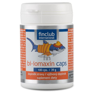 Bi-iomaxin caps Finclub - Olej z ryb - źródło kwasów omega-3 (EPA, DHA) - 100 kapsułek