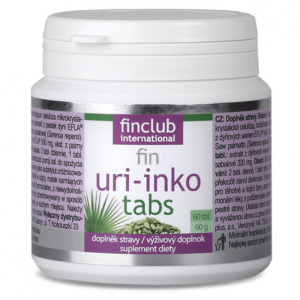 Uri-inko tabs Finclub - Ekstrakty z pestek dyni i owoców palmy sabałowej - 60 tabletek