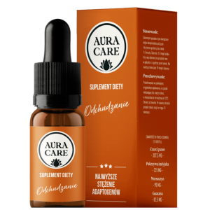 Odchudzanie AURA CARE - Naturalne wsparcie podczas odchudzania - 15ml, około 300 kropli