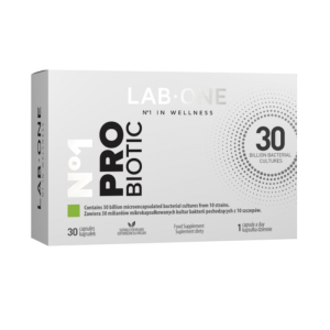N°1 ProBiotic LAB ONE - Ochrona układu pokarmowego - 30 kapsułek