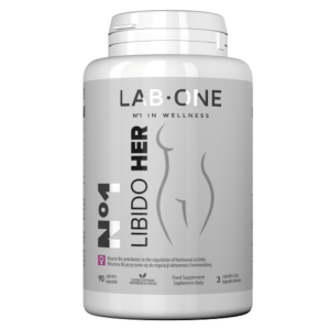 N°1 Libido HER LAB ONE - Wsparcie dla kobiet - 90 kapsułek