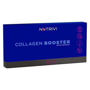 Collagen Booster NUTRIVI WellU - Liofilizowany kolagen z witaminą C - 30 kapsułek