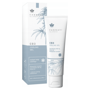 CBD Cooling Gel LARENS WellU - Rewitalizująco-chłodzący żel do ciała z CBD - 50 ml