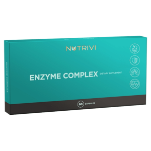 Enzyme Complex NUTRIVI WellU - Duet enzymów proteolitycznych: bromelainy i papainy - 60 kapsułek