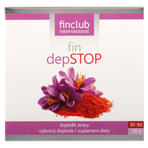 DepSTOP Finclub - Wyciąg z szafranu - 60 tabletek