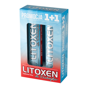 Litoxen Xenico Pharma - Dla Diabetyków - 2×20 tabletek musujących