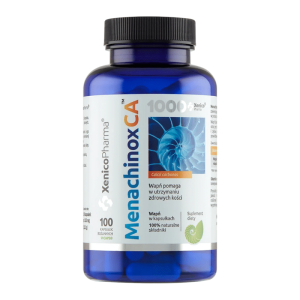 Menachinox CA 1000 Xenico Pharma - Naturalny wapń - 100 kapsułek