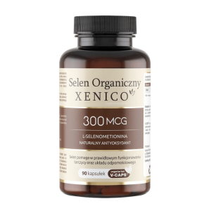 Selen organiczny Xenico Pharma - Wsparcie tarczycy i odporności - 90 kapsułek