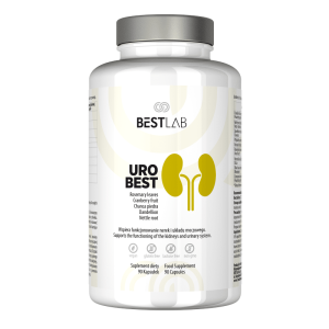 UroBest BestLab - Wspiera nerki i układ moczowy - 90 kapsułek