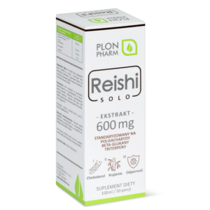Reishi Solo Plon Pharm - Naturalne wsparcie dla Twojego organizmu - 100 ml
