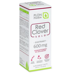 Red Clover Solo Plon Pharma - Wspiera równowagę hormonalną - 100 ml