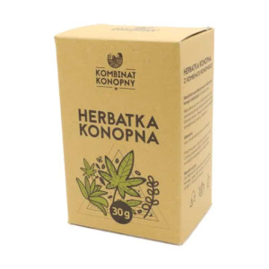 Herbatka konopna Kombinat Konopny - Naturalne wsparcie - 30 g - 20 piramidek