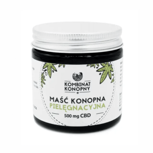 Maść konopna pielęgnacyjna Kombinat Konopny - 500 mg CBD - 50 g