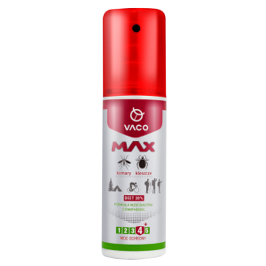 Płyn MAX VACO na komary i kleszcze - DEET 30% - 80ml