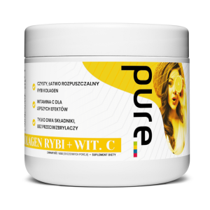 Kolagen rybi z witaminą C Pure Tylko 2 składniki – 30 porcji (165 g)