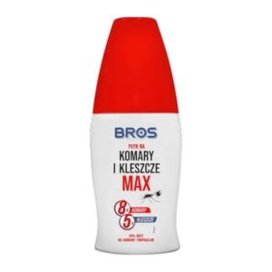 Bros Płyn Max na komary - Skuteczna ochrona przed insektami - 50 ml