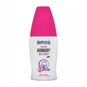 Bros Płyn dla dzieci na komary - Dla dzieci od 1 roku życia - 50 ml