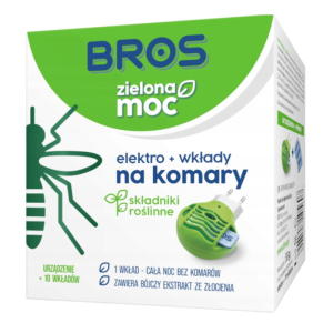 Bros Zielona Moc Elektro - 10 wkładów na komary