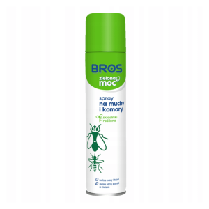 Bros Zielona Moc Spray na muchy i komary - Wsparcie w walce z insektami - 300 ml