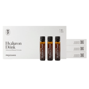 Proceanis Hyaluron Drink - Wsparcie dla zdrowej skóry, włosów i paznokci - 10 shotów x 10 ml