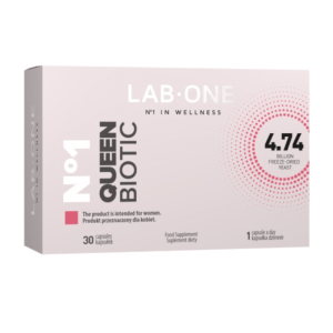 N°1 QueenBiotic LAB ONE - Wsparcie zdrowia jelit - 30 kapsułek