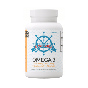 Omega 3 Navigator - Pomaga utrzymać prawidłowy poziom lipidów we krwi oraz wspiera funkcje mózgu