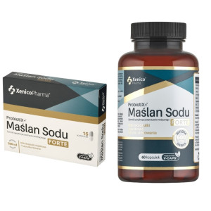 ProbiotiX Maślan Sodu Forte - Wsparcie układu pokarmowego - 15/60 kapsułek