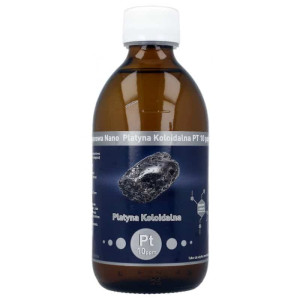 Niejonowa Nano Platyna Koloidalna Pt 10 ppm Vitacolloids - 300 ml