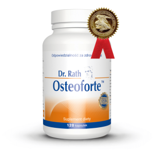 Dr. Rath Osteoforte - Synergicznie dobrane minerały i witaminy ważne dla układu kostnego - 120 kapsułek