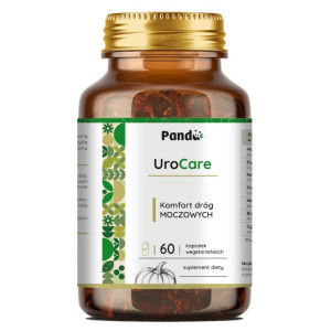 Panda UroCare - Kompleks ziół dla wsparcia dróg moczowych - 60 kapsułek