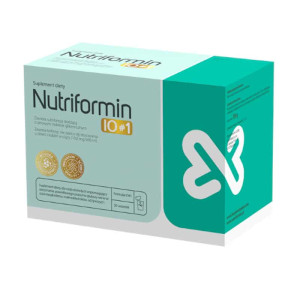 Nutriformin IO#1 Wsparcie metabolizmu i poziomu glukozy - 30 saszetek