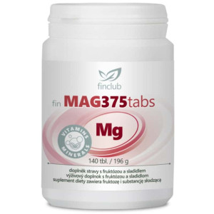 Finclub Magnez Mag375tabs - Magnez z Morza Martwego - 140 tabletek