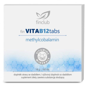 VitaB12tabs Finclub - Źródło energii - 60 tabletek
