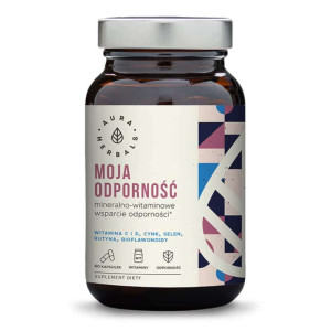 Aura Herbals Moja Odporność - wzmocnienie naturalnej obrony organizmu - 60 kapsułek