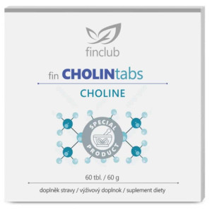 Cholintabs Finclub - Źródło choliny - 60 tabletek