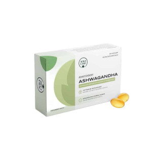 Aura Care Ashwagandha - naturalne wsparcie stresu, snu i równowagi organizmu - 60 kapsułek