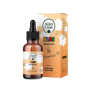 Aura Care Mocne kości kids - kompleksowe wsparcie układu kostnego dziecka - 50 ml