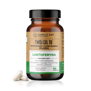 Twój Cel To Laktoferyna - Moc białka będącego elementem naszego naturalnego systemu ochrony 100 mg - 60 kapsułek