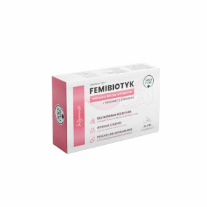 Aura Care Femibiotyk - wsparcie zdrowia intymnego kobiet - 30 kapsułek