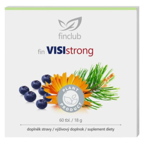 Visistrong Finclub - Naturalna ochrona dla oczu - 60 tabletek