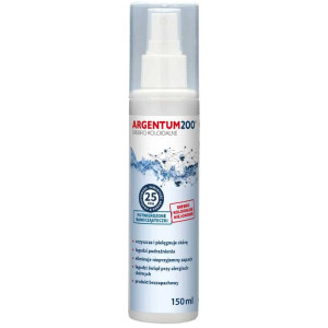 Srebro Koloidalne 25 ppm Argentum 200 Aura Herbals - 150 ml areozol