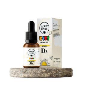 Aura Care Witamina D3 kids - klucz do zdrowego rozwoju dziecka - 15 ml