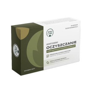 Aura Care Adaptogeny oczyszczanie - naturalne wsparcie detoksykacji i równowagi organizmu - 30 kapsułek